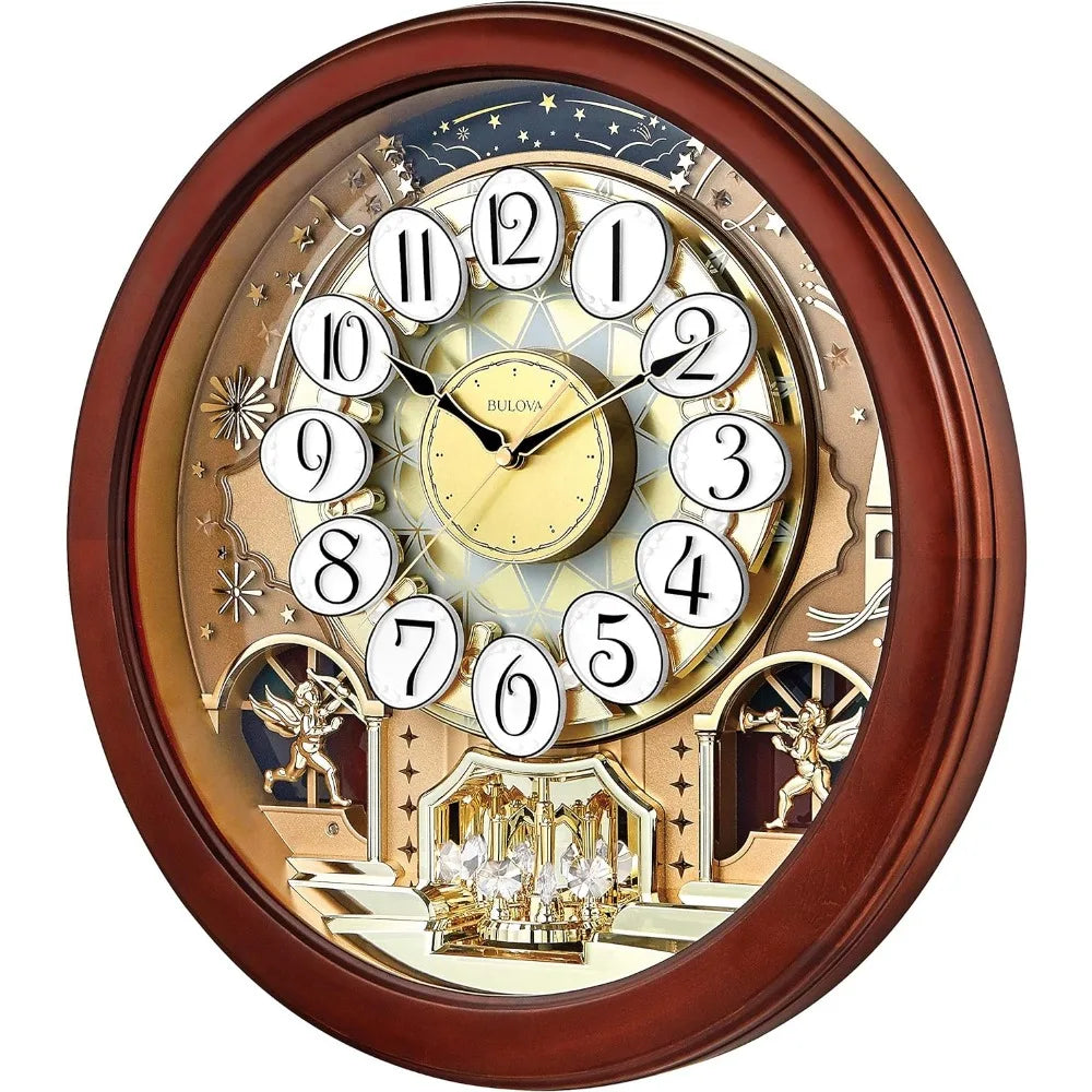 Dancing Tune Strike & Chime Wall Clock