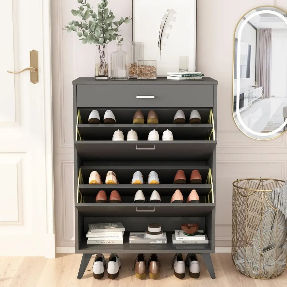 Modern Shoe Organizer for Entryway