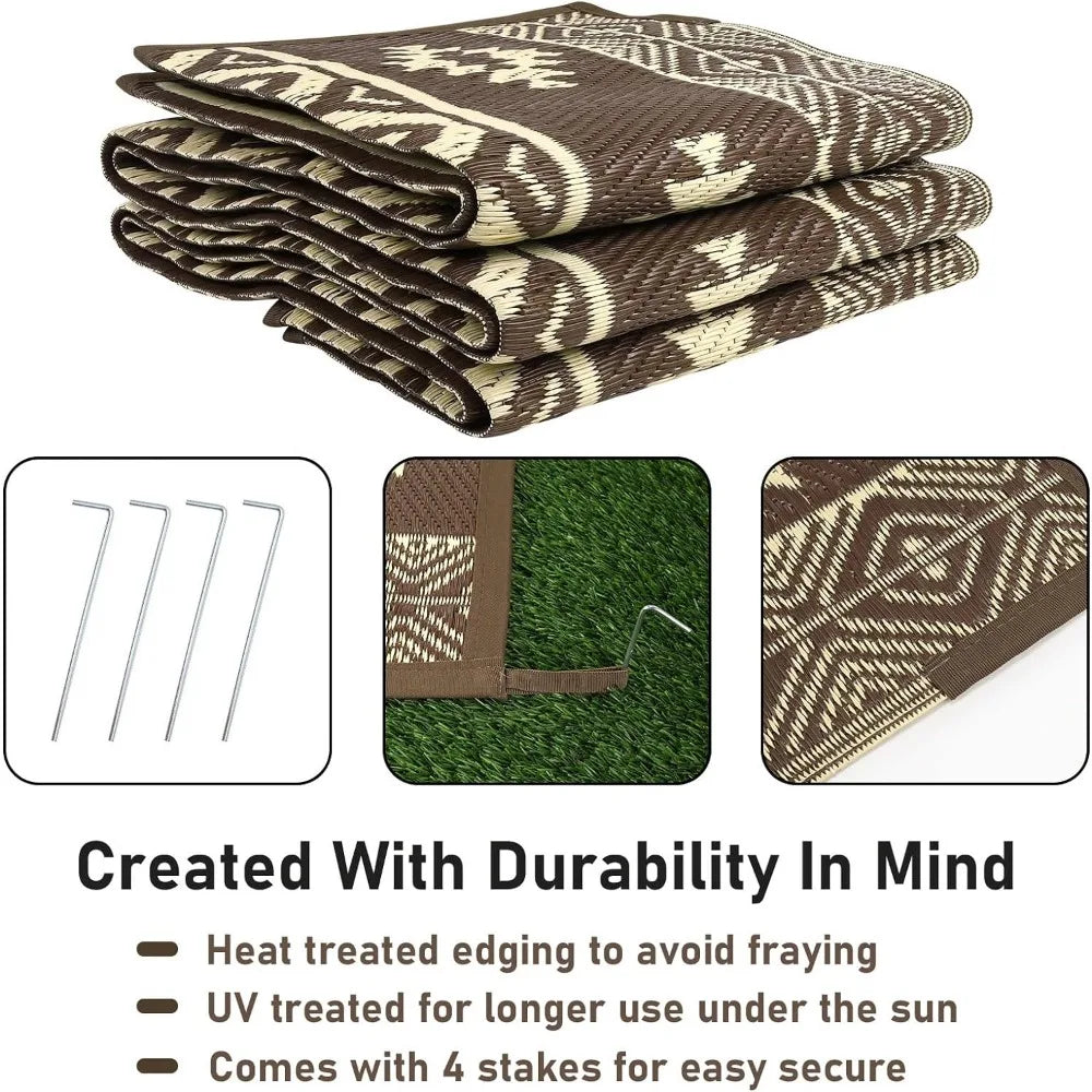 Reversible Outdoor Waterproof Rug