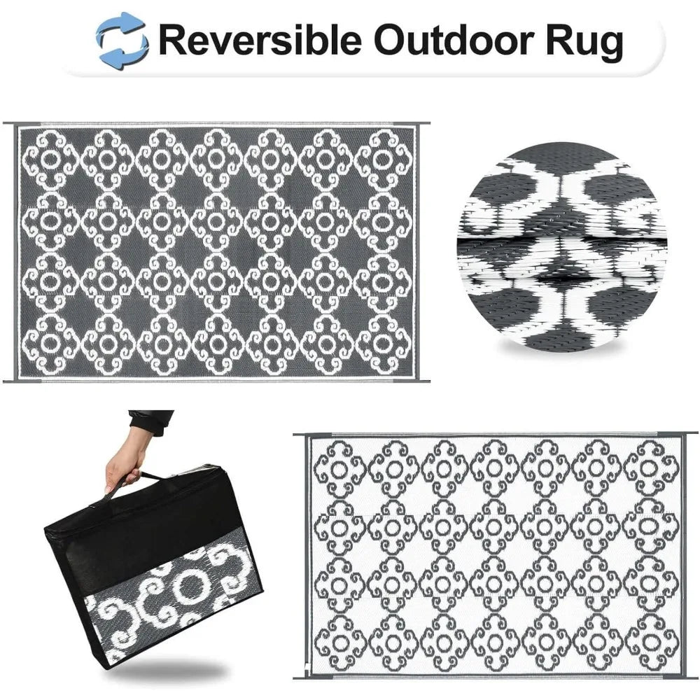 9x12 Reversible Outdoor Area Rugs