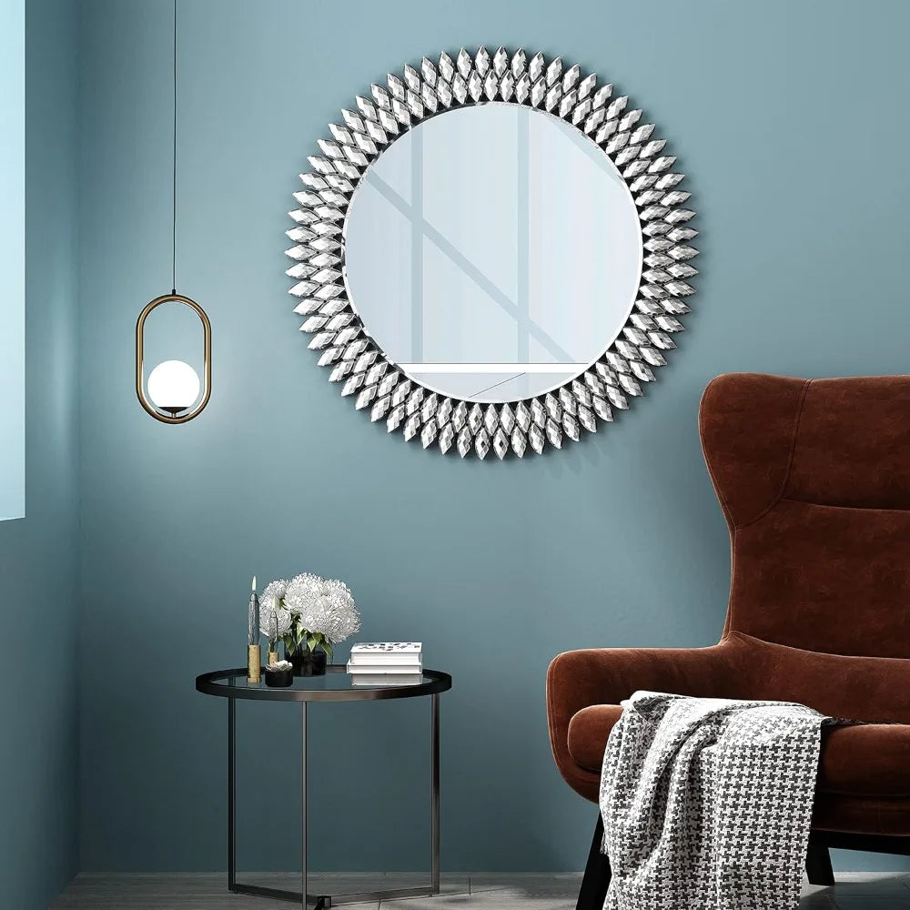 Jeweled Mirror Wall Art