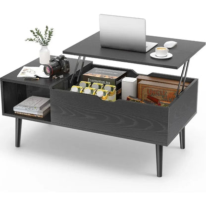 Lift Top Coffee Table Black