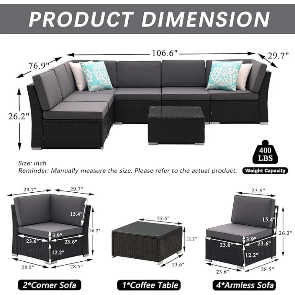 Patio/Terrace Sofa Set